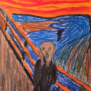 pokaż obrazek - Krzyk Edvarda Muncha w interpretacji O. Buty