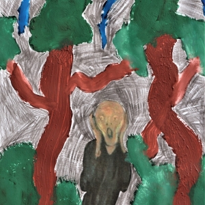 pokaż obrazek - Krzyk Edvarda Muncha w interpretacji M. Pankowskiego