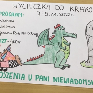 pokaż obrazek - Wycieczka do Krakowa - plakat